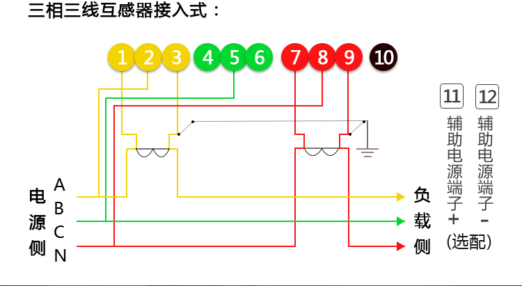 許繼DSSD566三相三線(xiàn)電子式多功能電能表